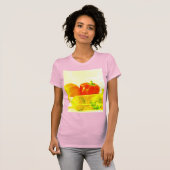 「フルーツ野菜」かわいい写真。買今 Tシャツ (正面フル)