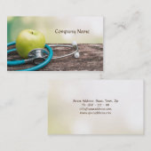 フルーツ野菜/健康な生命/菜食主義カード 名刺 (正面/裏面)