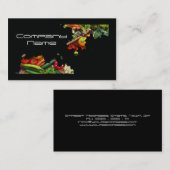 フルーツ野菜/健康な生命/菜食主義カード 名刺 (正面/裏面)