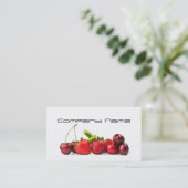 フルーツ野菜/健康な生命/菜食主義カード 名刺 (スタンド正面)