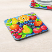 フルーツ鮮やかの静物生活 コースター (左側)