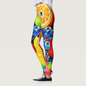 フルーツ鮮やかの静物生活 レギンス (左)