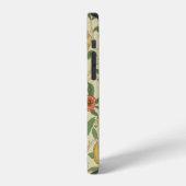 フルーツ4種 ウィリアム・モリス iPhoneケース (左側面)