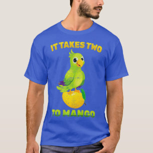 フルーツ - ふたりでマンゴー - 鳥 - Tシャツ