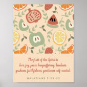 フルーツ・オブ・ザ・スピリット抽象芸術聖なる書物、 経典 ポスター (正面)