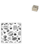 フルーツ&カップケーキ ラバースタンプ (押印)