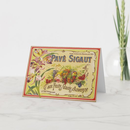 フルーツ – カード (正面)