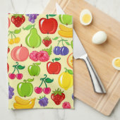 フルーツ キッチンタオル (四つ折り)