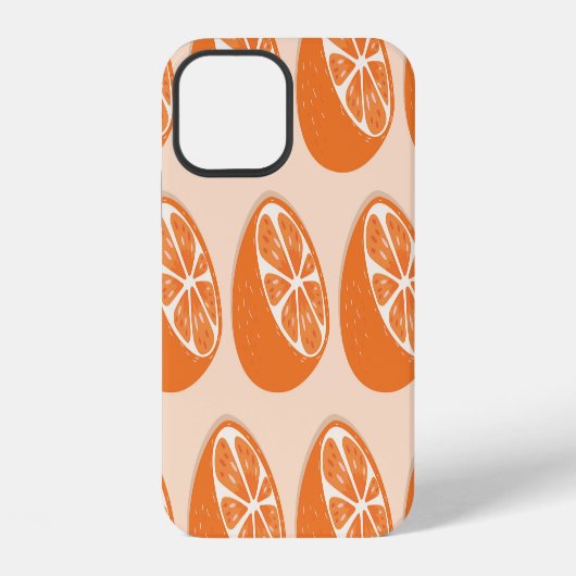 フルーツ シームレス パターン iPhoneケース (裏面)