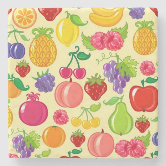 フルーツ ストーンコースター (正面)