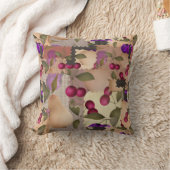 フルーツ、パッチワーク クッション (ブランケット)