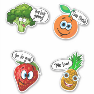 フルーツ&ベジチャット3 シール