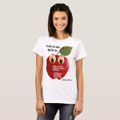 フルーツ – 女性の基本Tシャツ Tシャツ (正面フル)