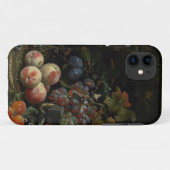 フルーツ、群葉および昆虫、c.1669が付いている静物画 Case-Mate iPhoneケース (裏面(横))