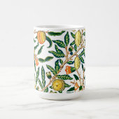 フルーツ&葉ヴィンテージウィリアムモリストロピカル コーヒーマグカップ (中央)