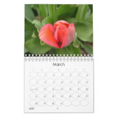 フルーツ、野菜および花の年 カレンダー (3月 2027)