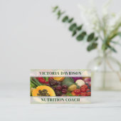 フルーツ&野菜ヘルシーライフ/栄養士カード 名刺 (スタンド正面)