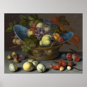 フルーツ – Balthasar van der Astファインアートポスター ポスター