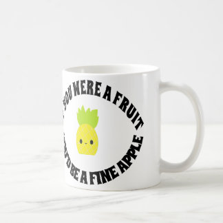 フルーツ、Fineapple.です コーヒーマグカップ