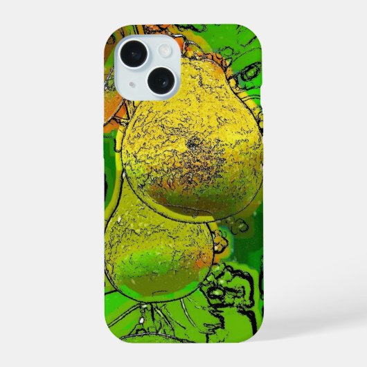 フルーツ iPhone 15ケース (裏面)