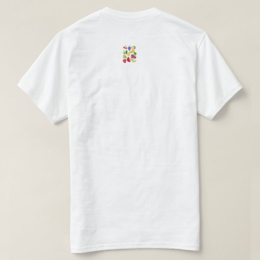 フルーツ Tシャツ (デザイン裏面)