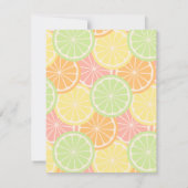 フルーティクールサマーバースデーパーティ招待状 招待状 (裏面)