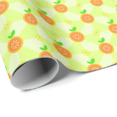 フルーティシトラスグレープフルーツ包装紙 ラッピングペーパー (ロールコーナー)