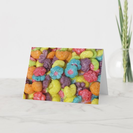 フルーティシリアル カード (正面)