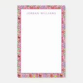 フルーティステッカーのエルモとアビーカダビーのパターン ポストイット (正面)