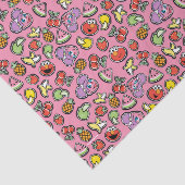 フルーティステッカーのエルモとアビーカダビーのパターン 薄葉紙 (詳細)