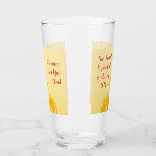 フルーティスムージーブレックファーストブレンドヘルスフィットネス タンブラーグラス (左)