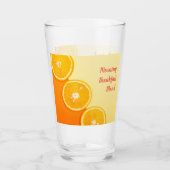 フルーティスムージーブレックファーストブレンドヘルスフィットネス タンブラーグラス (正面)