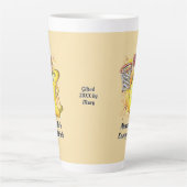 フルーティスラムダンク付勢バナナカスタマイズ カフェラテマグ (正面)