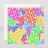 フルーティタッティカラフルフルーツスライス シーズンカード (正面/裏面)