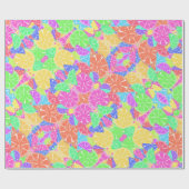 フルーティタッティカラフルフルーツスライス ラッピングペーパー (フラット)