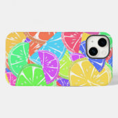 フルーティタッティカラフルフルーツスライス Case-Mate iPhoneケース (裏面 (横))