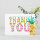 フルーティトロピカルサンキュースイカのパイナップル サンキューカード (スタンド正面)