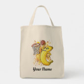 フルーティニアバナナスラムダンクショットカスタマイズ トートバッグ (裏面)