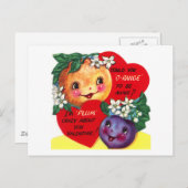 フルーティバレンタイン シーズンポストカード (正面/裏面)