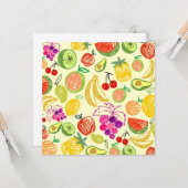 フルーティパターン カード (正面/裏面インサイチュ)