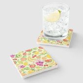 フルーティパターン ストーンコースター (横)