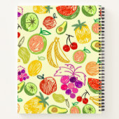 フルーティパターン ノートブック (裏面)