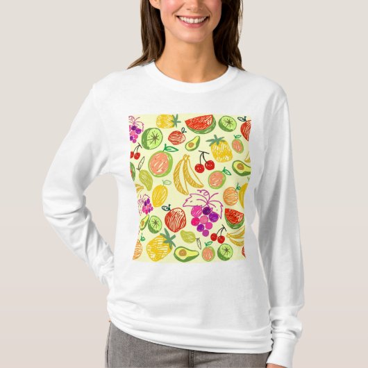 フルーティパターン Tシャツ (正面)