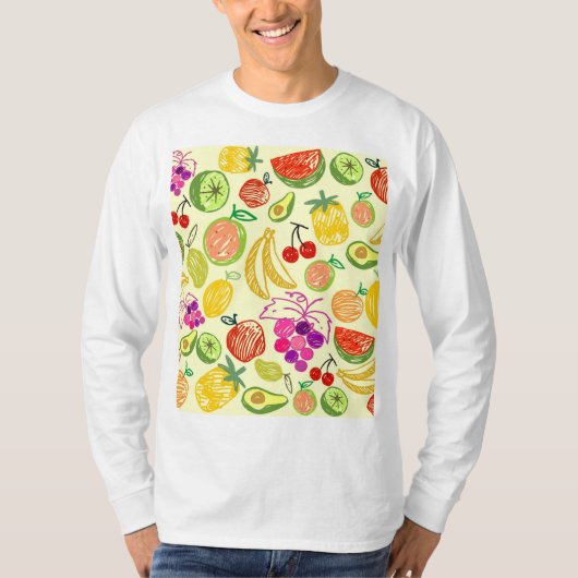 フルーティパターン Tシャツ (正面)