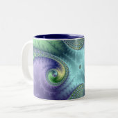 フルーティループ – フラクタルマグ ツートーンマグカップ (正面左)