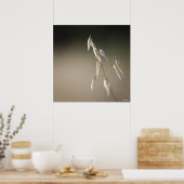 フルーティンワイルドオーツプリント ポスター (キッチン)