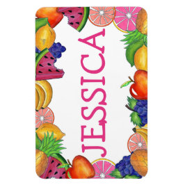 フルーティーおもしろいグレープレモンライムスイカリンゴ マグネット