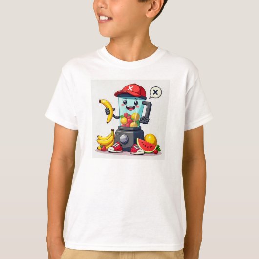 フルーティーな楽しみブレンダーバディ Tシャツ (正面)