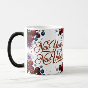 フルーティーフィエスタ チェリー ブルーベリー "新年は新たな気分で" モーフィングマグカップ