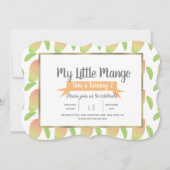 フルーティーリトルマンゴー 招待状 (正面)
